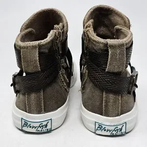 Blowfish Shoes Blowfish Malibu Brown Machiko High Top Canvas